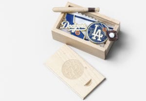 Los Angeles Dodgers pins in partnership with 76