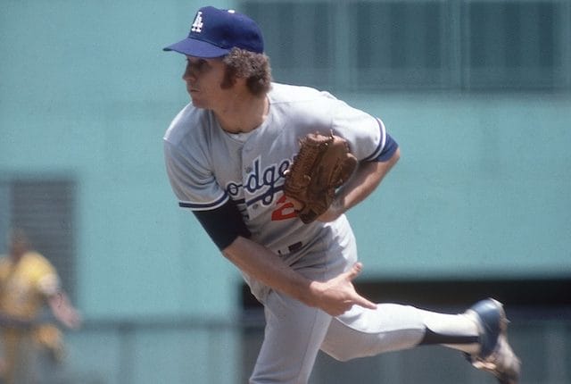 Los Angeles Dodgers pitcher Don Sutton