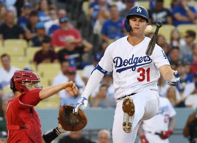 Joc Pederson Signed Los Angeles Dodgers Majestic MLB Jersey (JSA