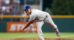 Los Angeles Dodgers pitcher Julio Urias in a start against the Colorado Rockies