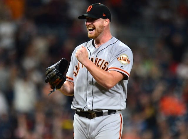 San Francisco Giants relief pitcher Will Smith