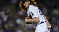 Los Angeles Dodgers pitcher Dustin May makes his MLB debut against the San Diego Padres