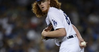 Los Angeles Dodgers pitcher Dustin May makes his MLB debut against the San Diego Padres