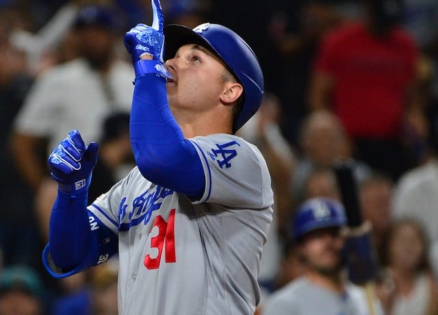 One Dodgers rookie stopped swinging because he had to. Data says more MLB  hitters should follow suit
