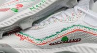 Adidas cleats that were designed by a Little League team to be worn by Los Angeles Dodgers third baseman Justin Turner during 2019 MLB Players Weekend