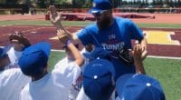 Los Angeles Dodgers third baseman Justin Turner hosts the annual Citi ProCamps baseball camp