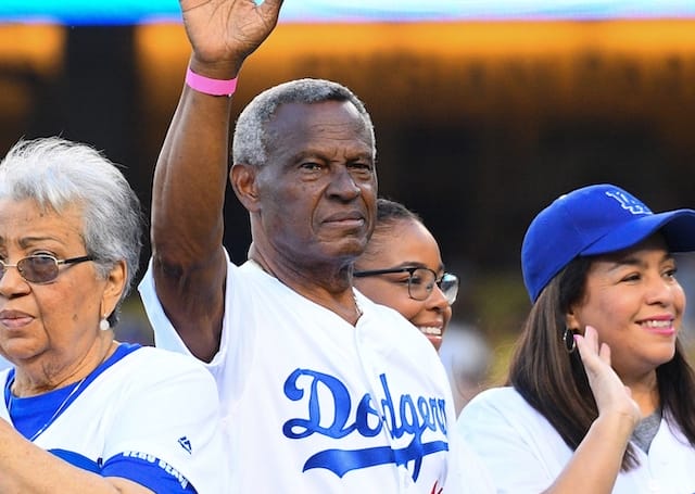 Dodgers Video: Manny Mota Honored During Pregame Ceremony At Dodger Stadium