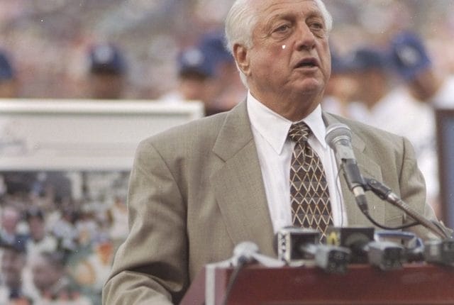 This Day In Dodgers history: Tommy Lasorda's No. 2 Jersey Retired