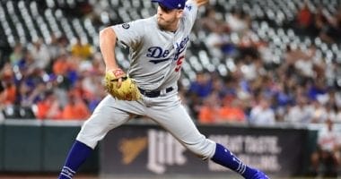 Los Angeles Dodgers relief pitcher Adam Kolarek