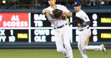 Los Angeles Dodgers infielder Gavin Lux backs up Corey Seager