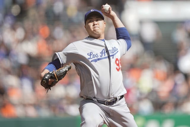 La dodgers outlet jersey ryu