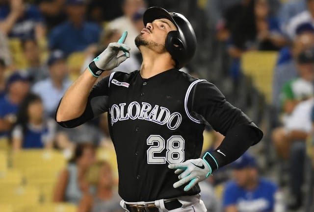 Rockies' Nolan Arenado Impressed By Fan's 'Awesome' Home Run Catch, But Was  Initially Confused By Reaction