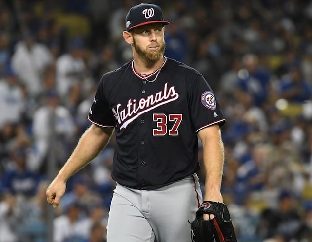 MLB Free Agency Rumors: Some Within Nationals Confident In Ability To  Re-Sign Stephen Strasburg Despite Expected Interest From Dodgers, Padres &  Angels