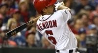 Washington Nationals third baseman Anthony Rendon at-bat during the 2019 National League Division Series