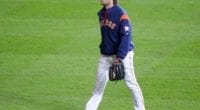 Houston Astros pitcher Gerrit Cole during the 2019 World Series