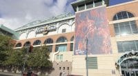 Exterior view of Minute Maid Park