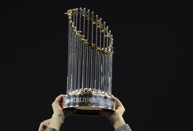 Tantalizing Trademarks™: Commissioner of Baseball Files Four Applications  to Register World Series Trophy as a Trademark