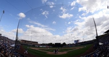 camelback ranch view netting 2020 spring training