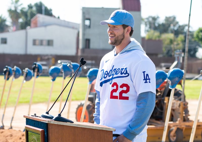 Clayton Kershaw, Los Angeles Dodgers Foundation Dodgers Dreamfields