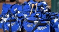 Dodgers bags, 2020 Spring Training