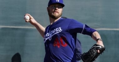 Jimmy Nelson, 2020 Dodgers Spring Training