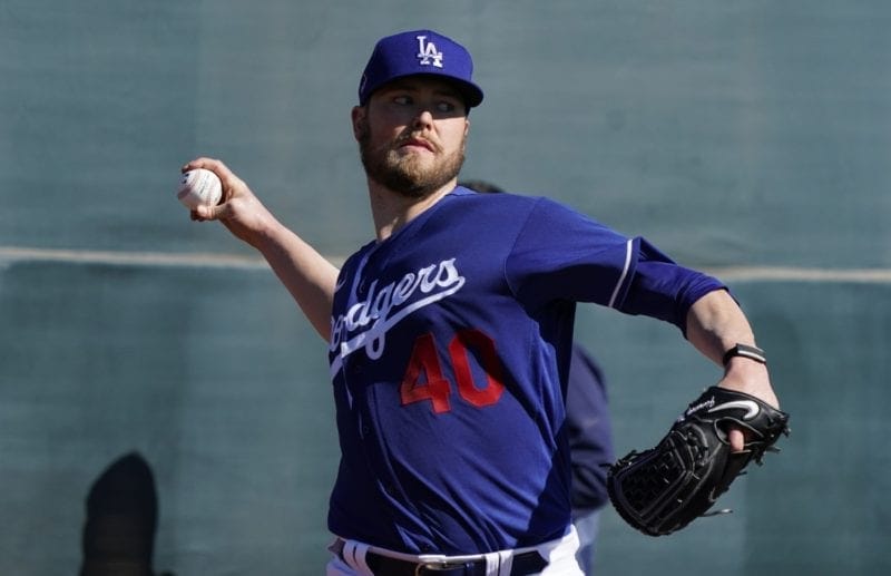 Jimmy Nelson, 2020 Dodgers Spring Training