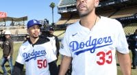 Los Angeles Dodgers teammates Mookie Betts and David Price tour Dodger Stadium