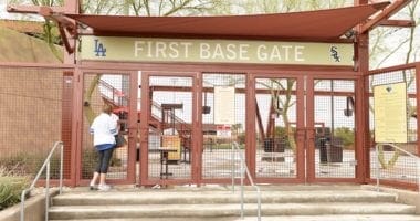 Camelback Ranch stadium gate