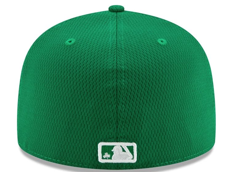 Dodgers cap, St. Patrick's Day 2020