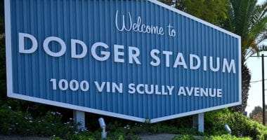 Dodger Stadium sign