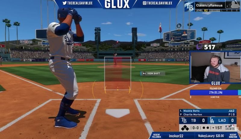 Gavin Lux, MLB The Show 20, Players League