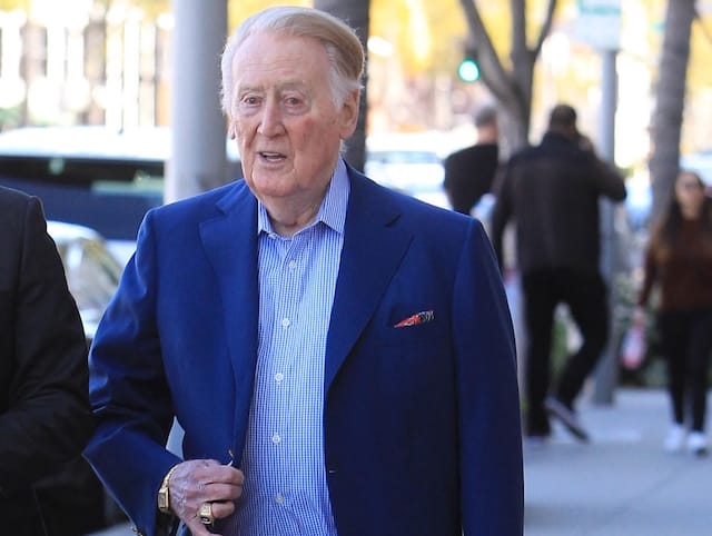 Retired Dodgers Broadcaster Vin Scully Deems Fall 'A Learning