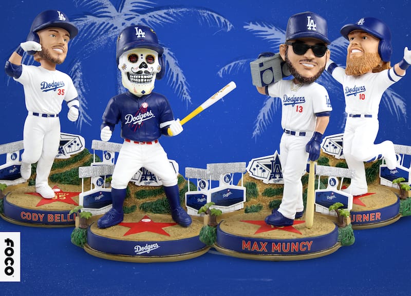 Mookie Betts Los Angeles Dodgers Showstomperz 4.5 inch Bobblehead at  's Sports Collectibles Store