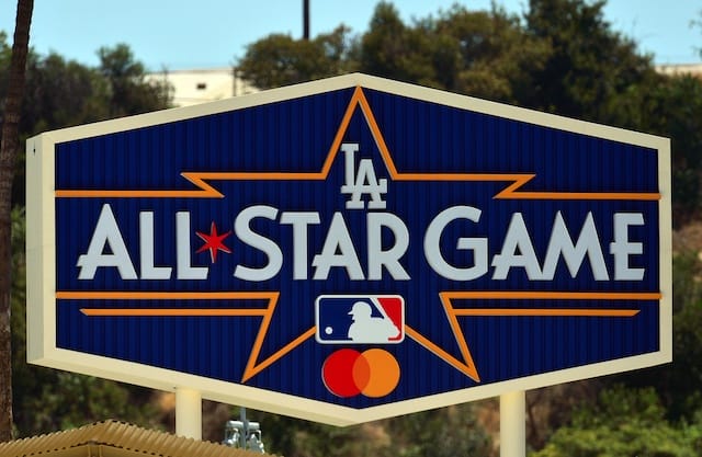 All-Star Game logo, Dodger Stadium pavilion
