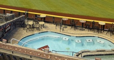 Chase Field pool