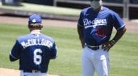 Clayton McCullough, Dave Roberts, 2020 Spring Training