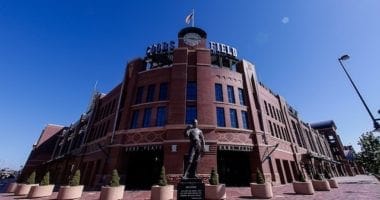 Coors Field exterior view