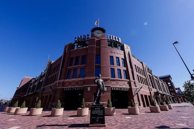 Coors Field exterior view
