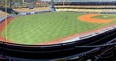 Dodger Stadium view