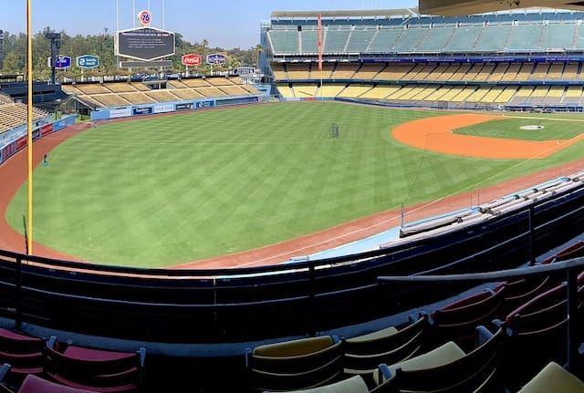 Dodger Stadium view