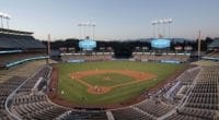 Dodger Stadium view, 2020 Spring Training