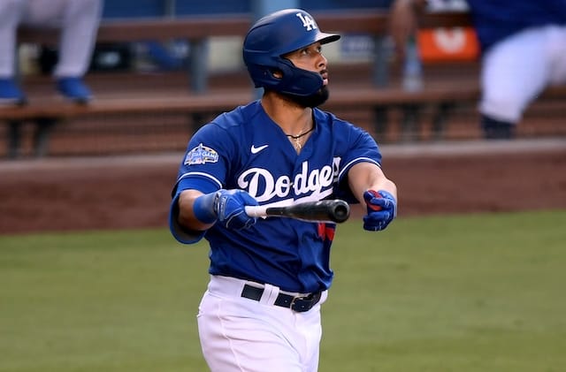 Dodgers Summer Camp Highlights: Mookie Betts, Edwin Rios & Justin Turner  Hit Home Runs; Chico Shows Off Arm