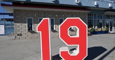 Jim Gilliam retired number, Dodger Stadium tickets window