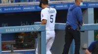 Corey Seager, Dodgers trainer