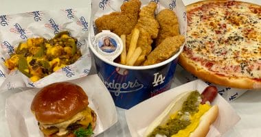 Dodger Stadium food, Postmates, Home Plates