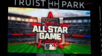 2021 MLB All-Star Game logo, Atlanta Braves, Truist Park