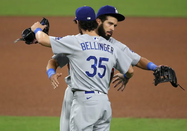 Cody Bellinger, Edwin Rios, Dodgers win