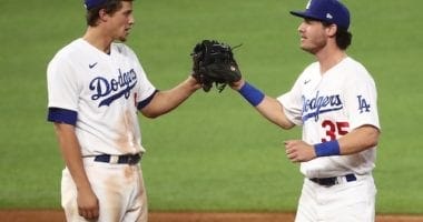 Cody Bellinger, Corey Seager, Dodgers win, 2020 NLDS