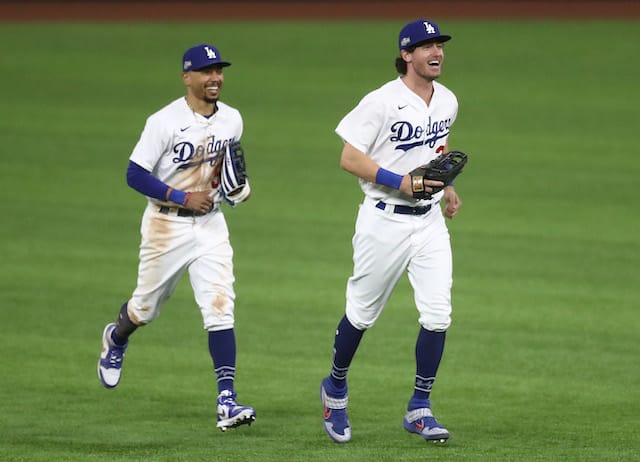Cody Bellinger, Mookie Betts, Dodgers win, 2020 NLDS