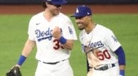 Cody Bellinger, Mookie Betts, Dodgers win, 2020 NLDS